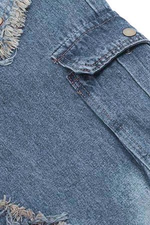 Concert Outfit Patch Embroidered Straight-Leg Jeans