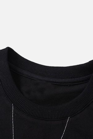 Concert Outfit Patchwork Color Blocking Tee