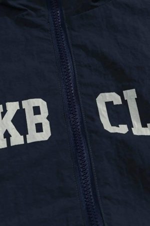 Concert Outfit Patchwork Contrasting Windbreaker Jacket