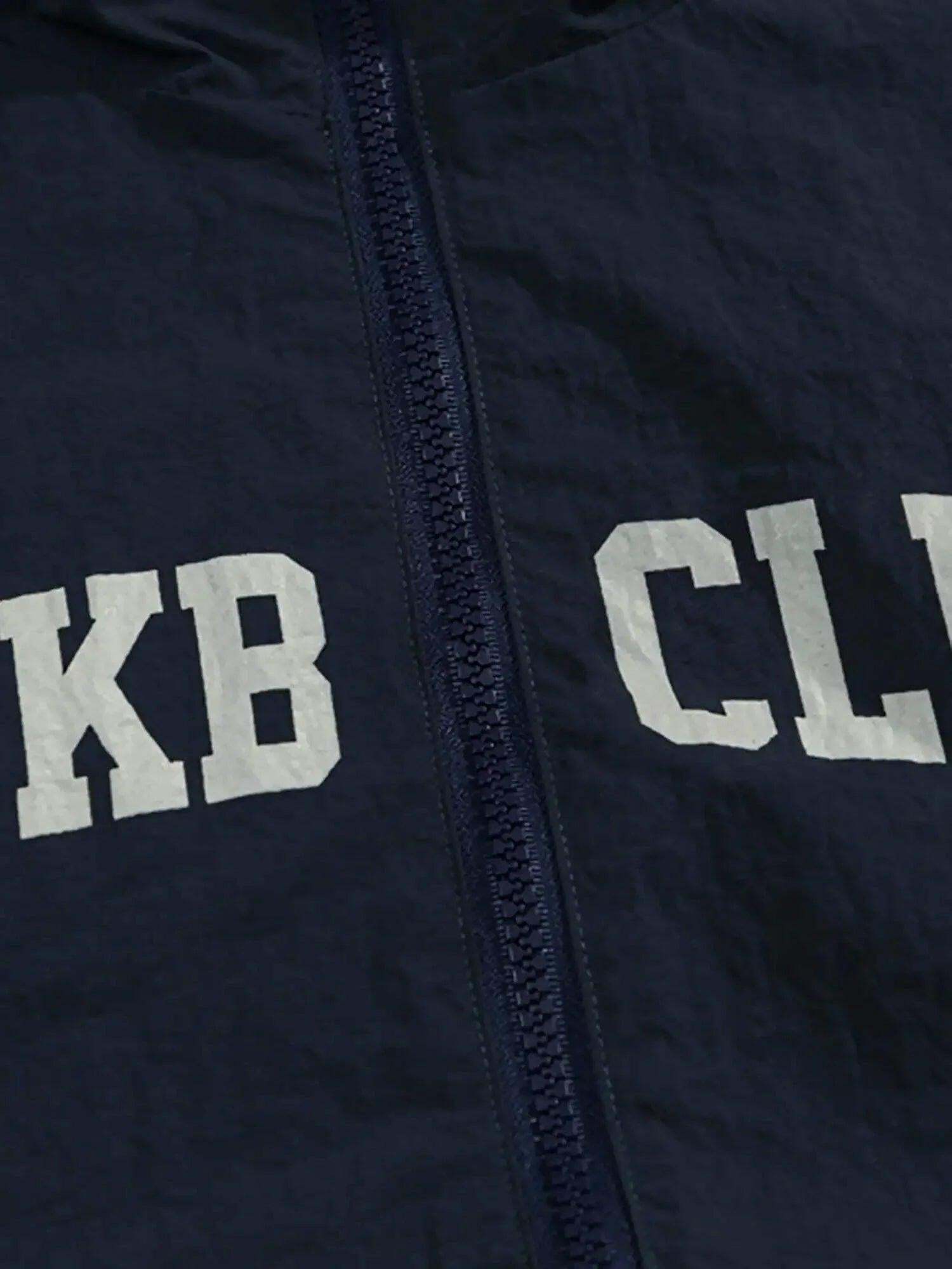 Concert Outfit Patchwork Contrasting Windbreaker Jacket Concert Outfit Patchwork Contrasting Windbreaker Jacket