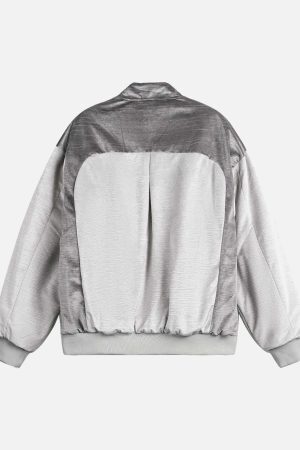 Concert Outfit Patchwork Embroidered Bomber Jacket