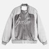 Concert Outfit Patchwork Embroidered Bomber Jacket