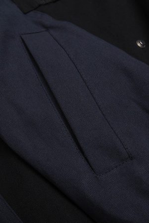 Concert Outfit Patchwork Embroidered Fur Hooded Jacket