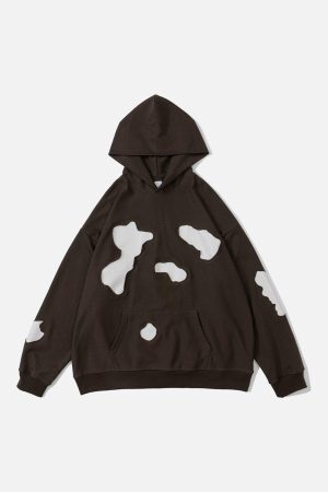 Concert Outfit Patchwork Hoodie