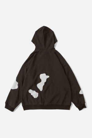 Concert Outfit Patchwork Hoodie