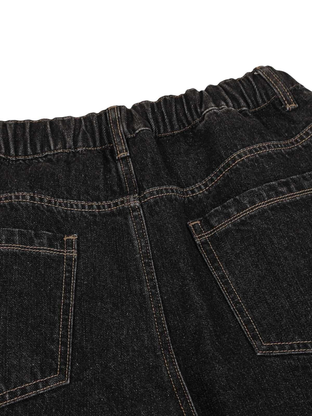 Concert Outfit Patchwork Plaid Pleated Baggy Barrel Jeans Concert Outfit Patchwork Plaid Pleated Baggy Barrel Jeans