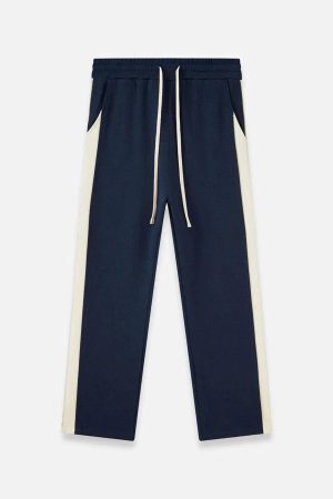 Concert Outfit Patchwork Split Pants