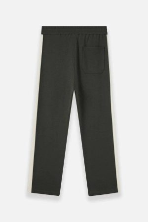 Concert Outfit Patchwork Split Pants