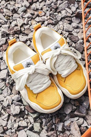 Concert Outfit Patchwork Thick Sole Dissolving Shoes