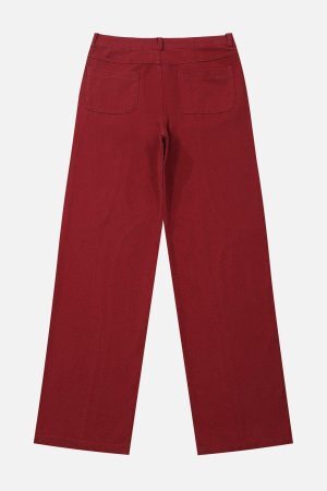 Concert Outfit Patchwork Washed Design Jeans