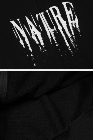 Concert Outfit Peace And Love Foam Print Cardigan Hoodie