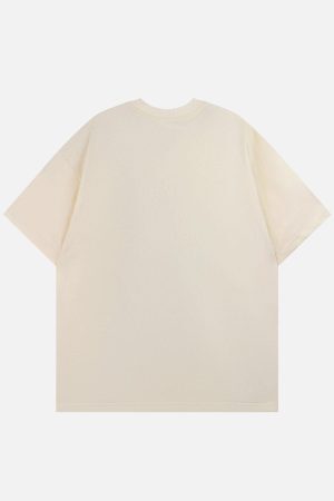 Concert Outfit Peace & Love Music Elements Print Tee