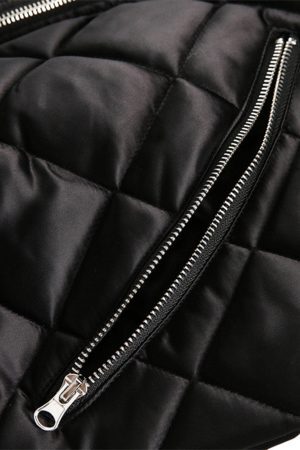 Concert Outfit Pearl Letter Diamond Quilted Jacket