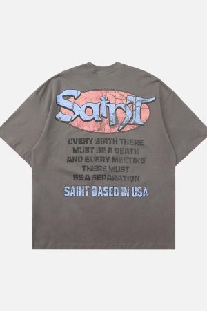 Concert Outfit Pencil Detail Skull Street Rap T-Shirt