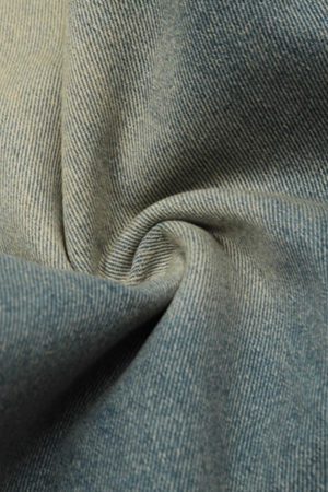 Concert Outfit Pentagram Embroidered Loose Jeans