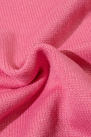 Concert Outfit Pentagram Torn Loose Sweater