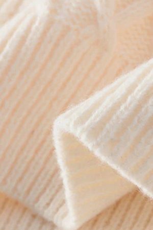 Concert Outfit Personality Twist Knit Sweater