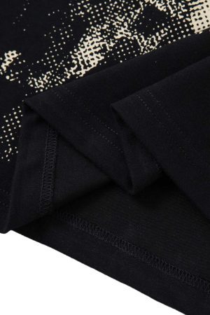 Concert Outfit Phantom Letter Print T-Shirt