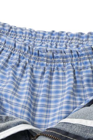 Concert Outfit Plaid Double Waist Baggy Jeans