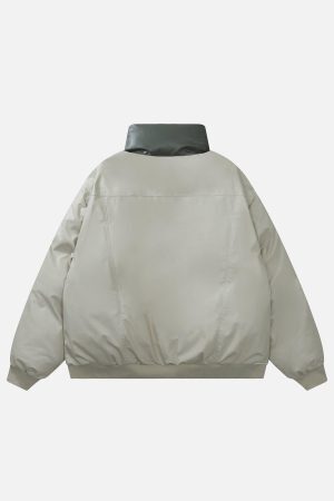 Concert Outfit Plaid Leather Winter Coat