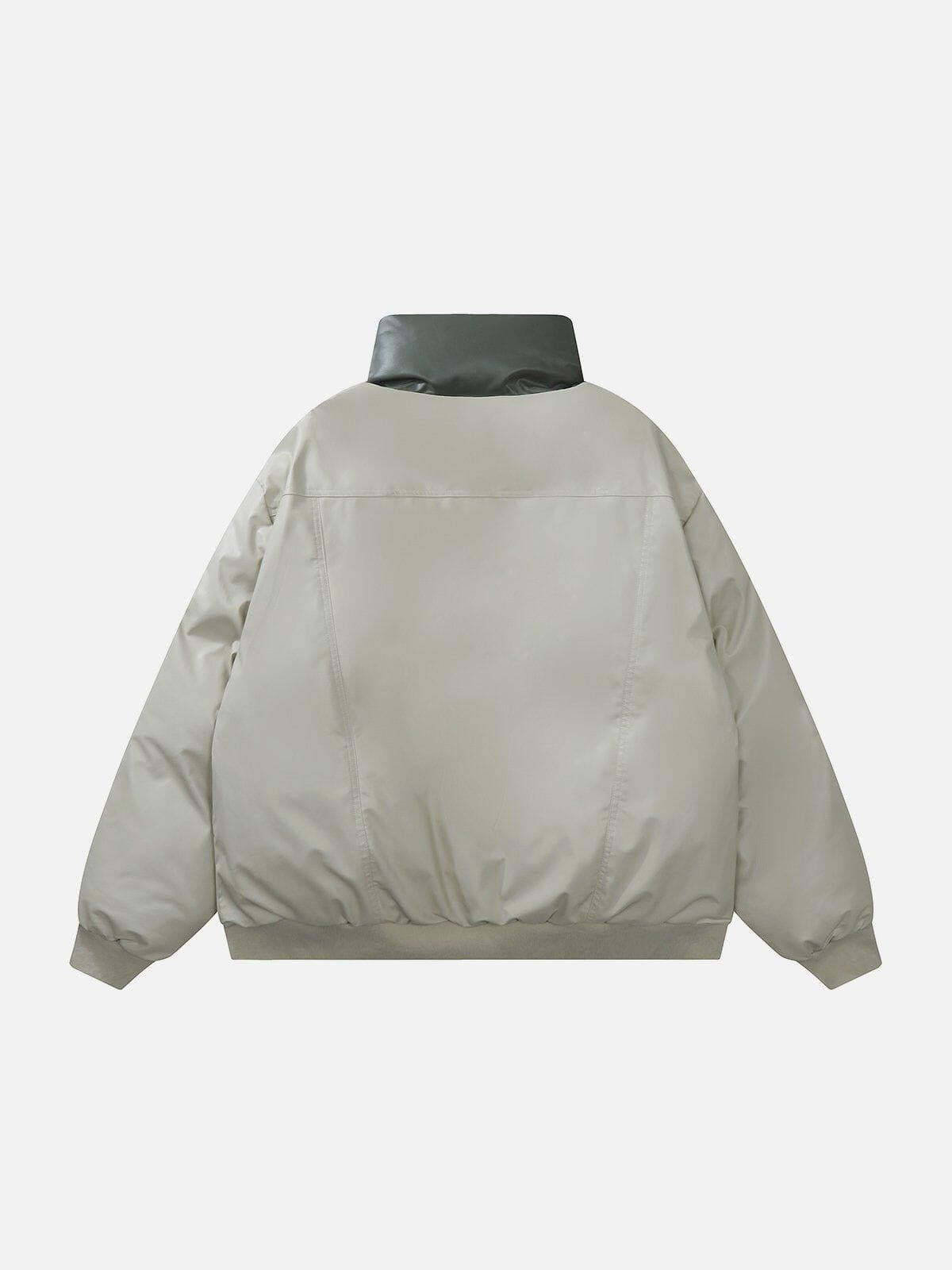 Concert Outfit Plaid Leather Winter Coat Concert Outfit Plaid Leather Winter Coat