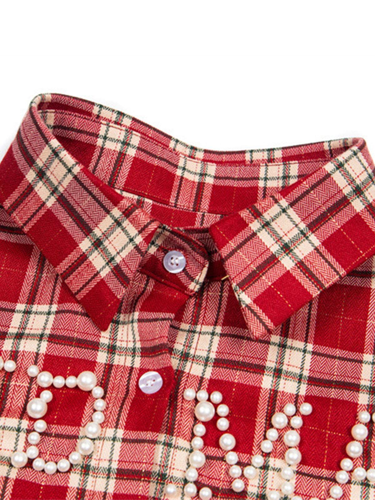 Concert Outfit Plaid Long Sleeve Shirt Concert Outfit Plaid Long Sleeve Shirt