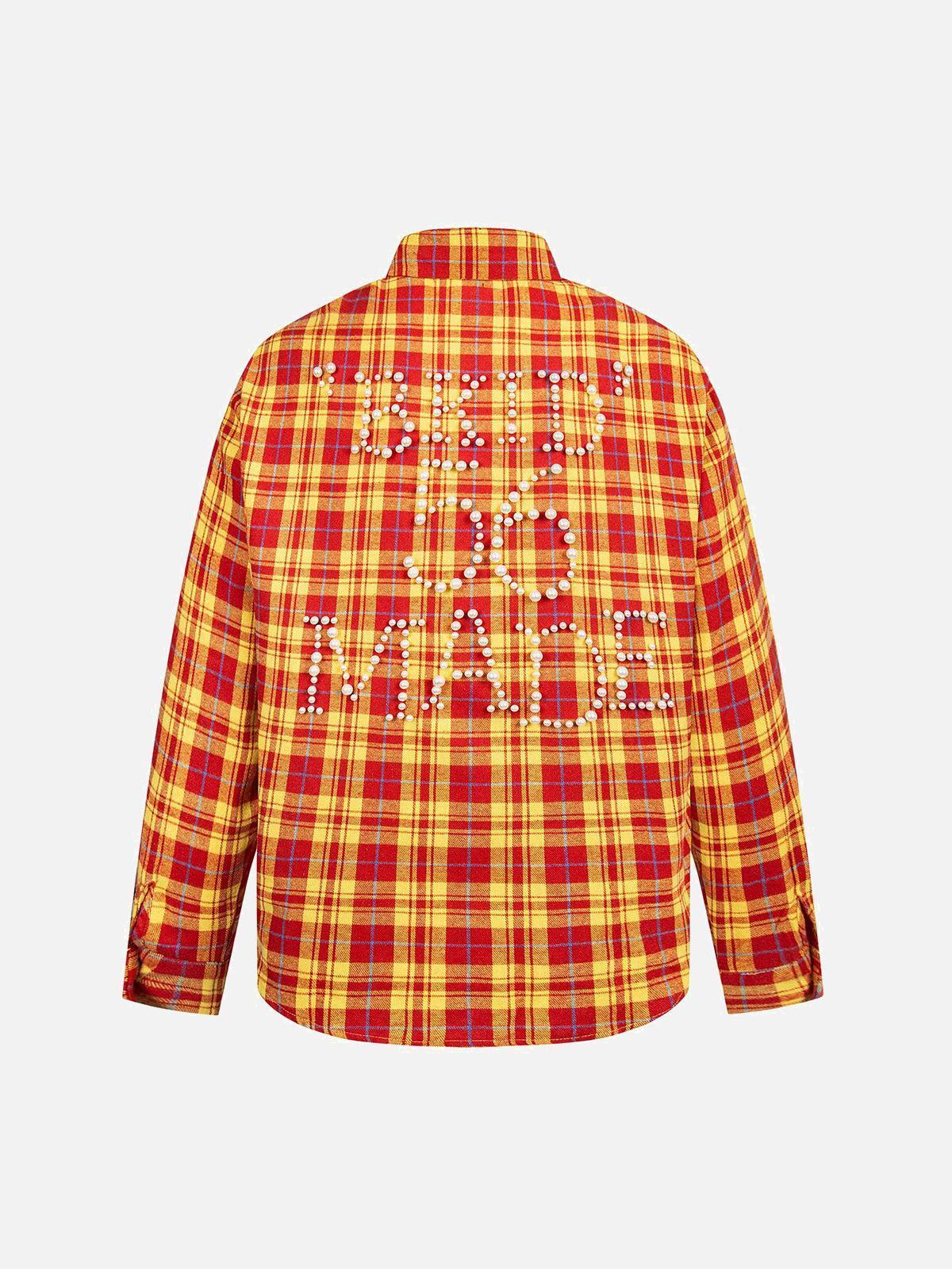 Concert Outfit Plaid Long Sleeve Shirt Concert Outfit Plaid Long Sleeve Shirt