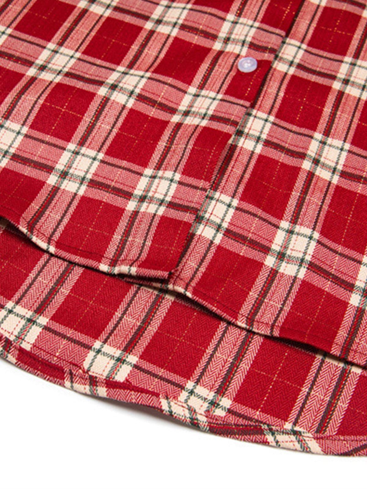 Concert Outfit Plaid Long Sleeve Shirt Concert Outfit Plaid Long Sleeve Shirt