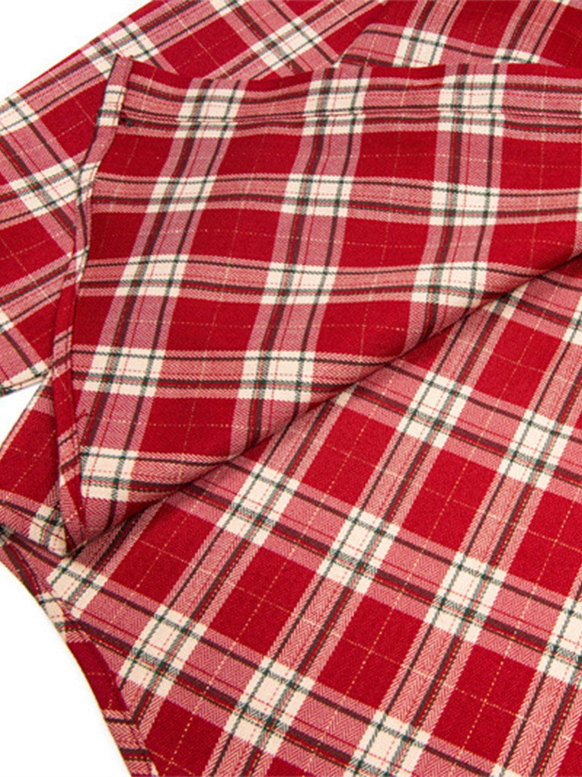 Concert Outfit Plaid Long Sleeve Shirt Concert Outfit Plaid Long Sleeve Shirt