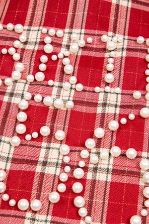 Concert Outfit Plaid Long Sleeve Shirt