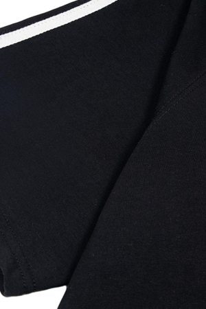 Concert Outfit Plaid Patch Knotted Scarf T-Shirt