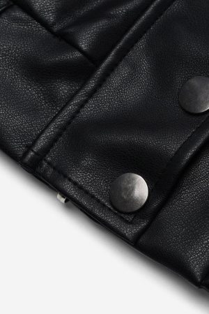 Concert Outfit Plaid Reversible Leather Jacket