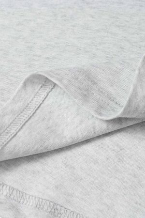 Concert Outfit Plaid Scarf Crew Neck T-Shirt