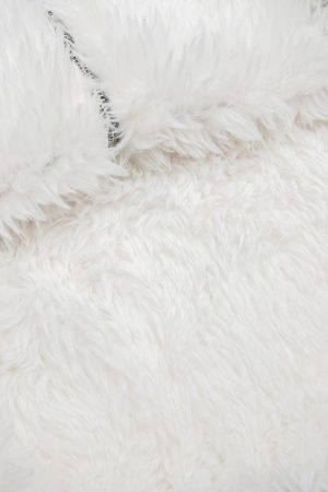 Concert Outfit Plaid Sherpa Lined Fur Hooded Jacket