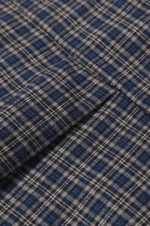 Concert Outfit Plaid Short Sleeve Polo Shirt