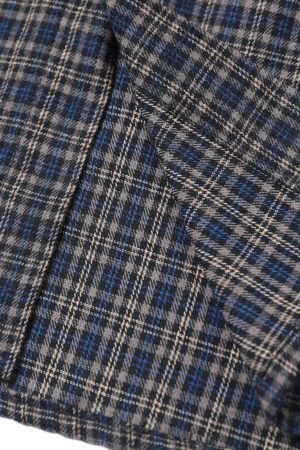 Concert Outfit Plaid Short Sleeve Polo Shirt