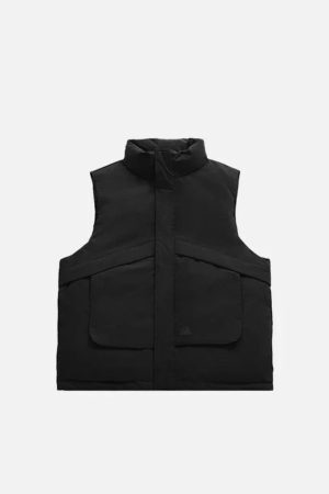 Concert Outfit Plain Windproof Vest