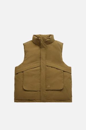 Concert Outfit Plain Windproof Vest