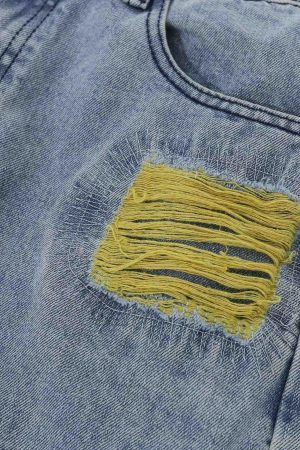 Concert Outfit Plum Embroidery Jeans