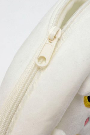 Concert Outfit Plush Cat Crossbody Bag