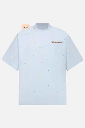 Concert Outfit Polka Dot Bear T-Shirt