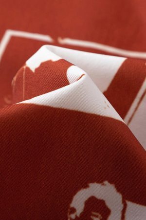 Concert Outfit Portrait Pattern Short-Sleeved Shirt