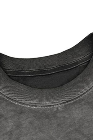 Concert Outfit Portrait Print Crew Neck T-Shirt