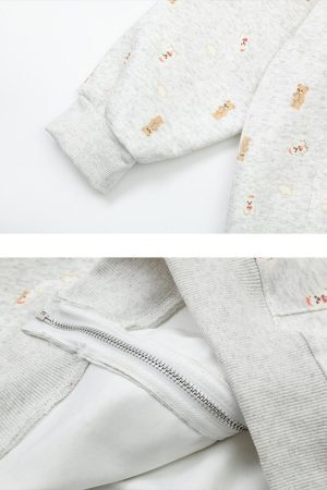 Concert Outfit Print Adorable Little Bear Hoodie