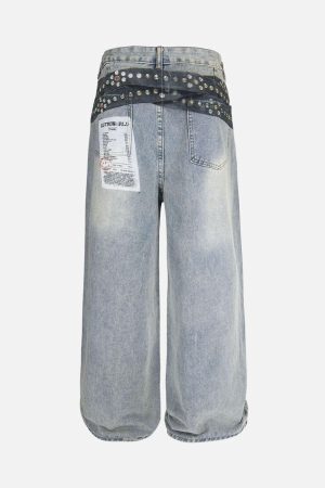 Concert Outfit Print RO Style Baggy Jeans
