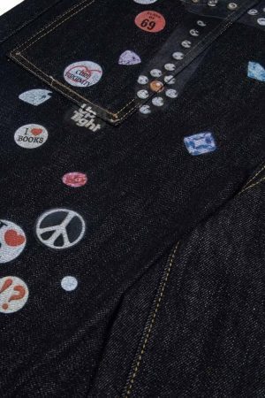 Concert Outfit Print RO Style Baggy Jeans