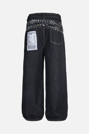 Concert Outfit Print RO Style Baggy Jeans