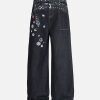 Concert Outfit Print RO Style Baggy Jeans