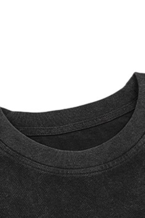 Concert Outfit Protrait Graffiti Crew Neck T-Shirt