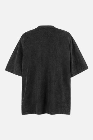 Concert Outfit Protrait Graffiti Crew Neck T-Shirt